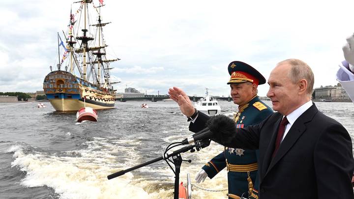 Главный военно-морской парад в Санкт-Петербурге / Фото: Администрация президента РФ