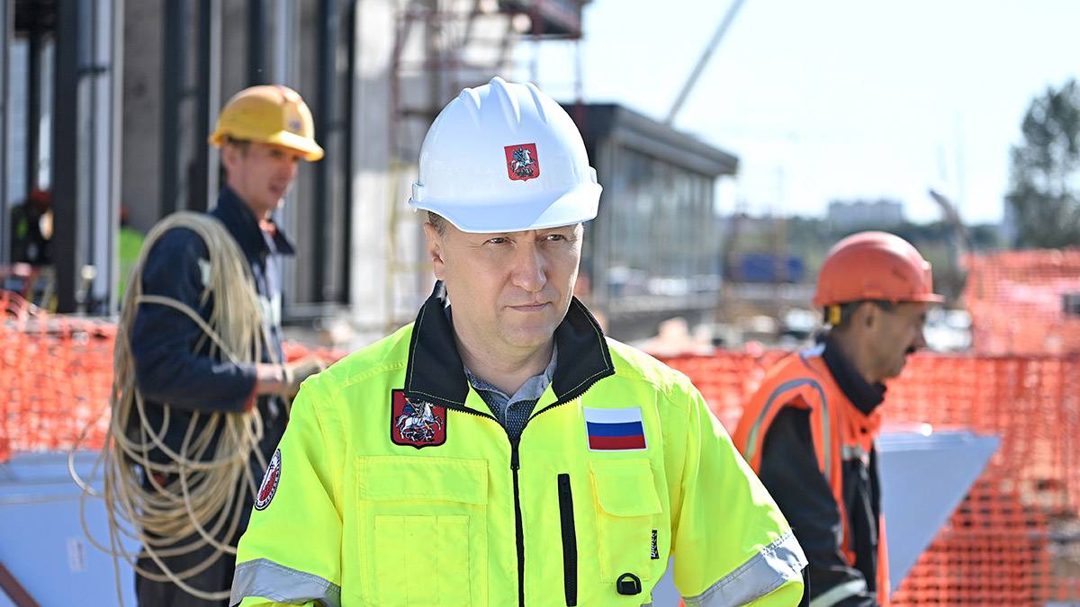 Андрей Бочкарев рассказал о строительстве четырех тоннелей на центральном участке Троицкой линии