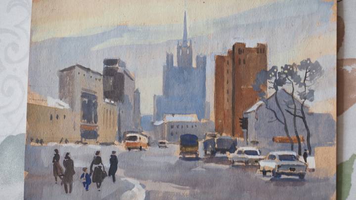 Акварель Алексея Паукова