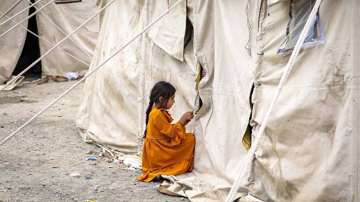 Лагерь беженцев в Кабуле, Афганистан / Фото: EPA/ТАСС