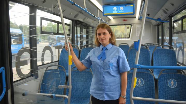 Мария Хатоян, водитель электробуса