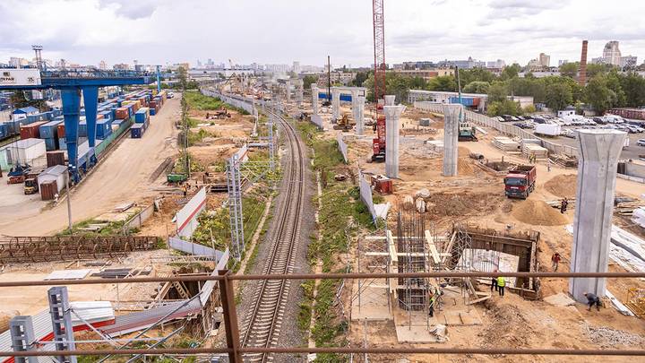 Взлететь над Москвой-рекой: в городе строят новый вантовый мост