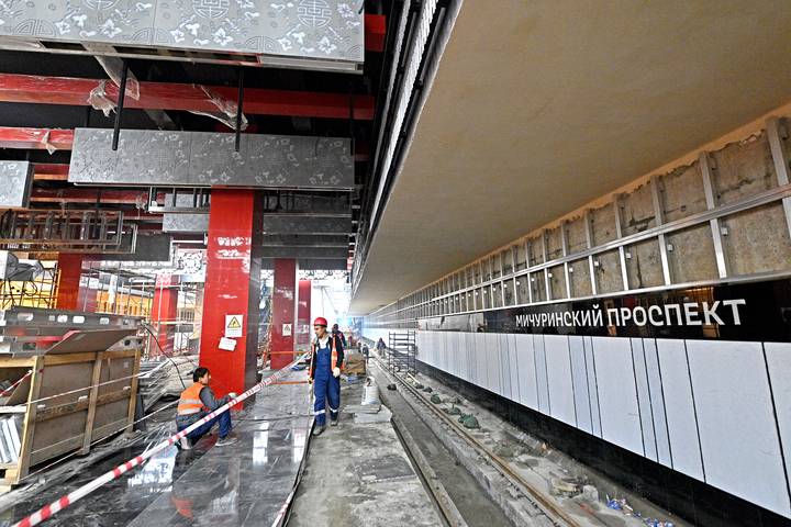 Станция «Мичуринский проспект»