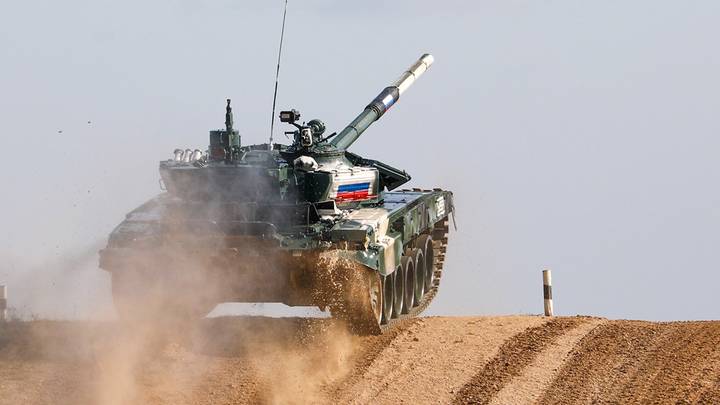 Команда России победила в финале «Танкового биатлона» в Алабине
