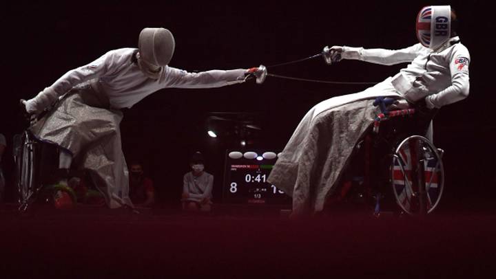 Российские спортсмены выиграли в финале по фехтованию на колясках на Паралимпиаде