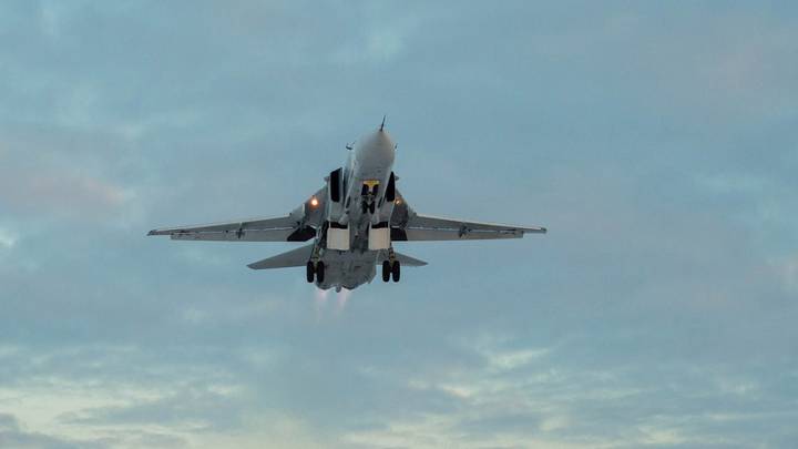 ВС России сбили украинский Су-24 в районе Артемовки