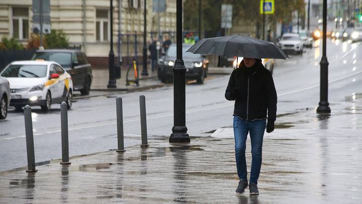 Синоптики пообещали москвичам дождливую и облачную погоду на этой неделе