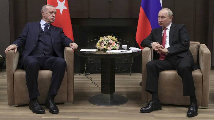 Песков назвал возможные темы переговоров Путина и Эрдогана