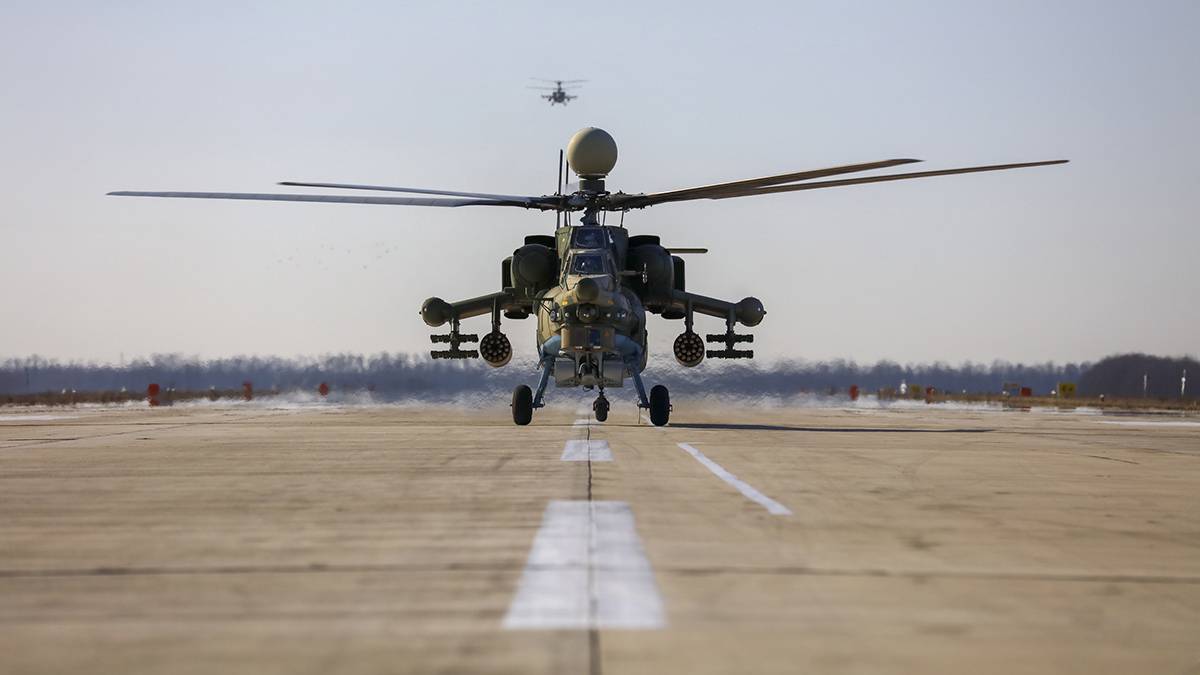 Минобороны назвали предварительную причину крушения Ми-28 под Калугой