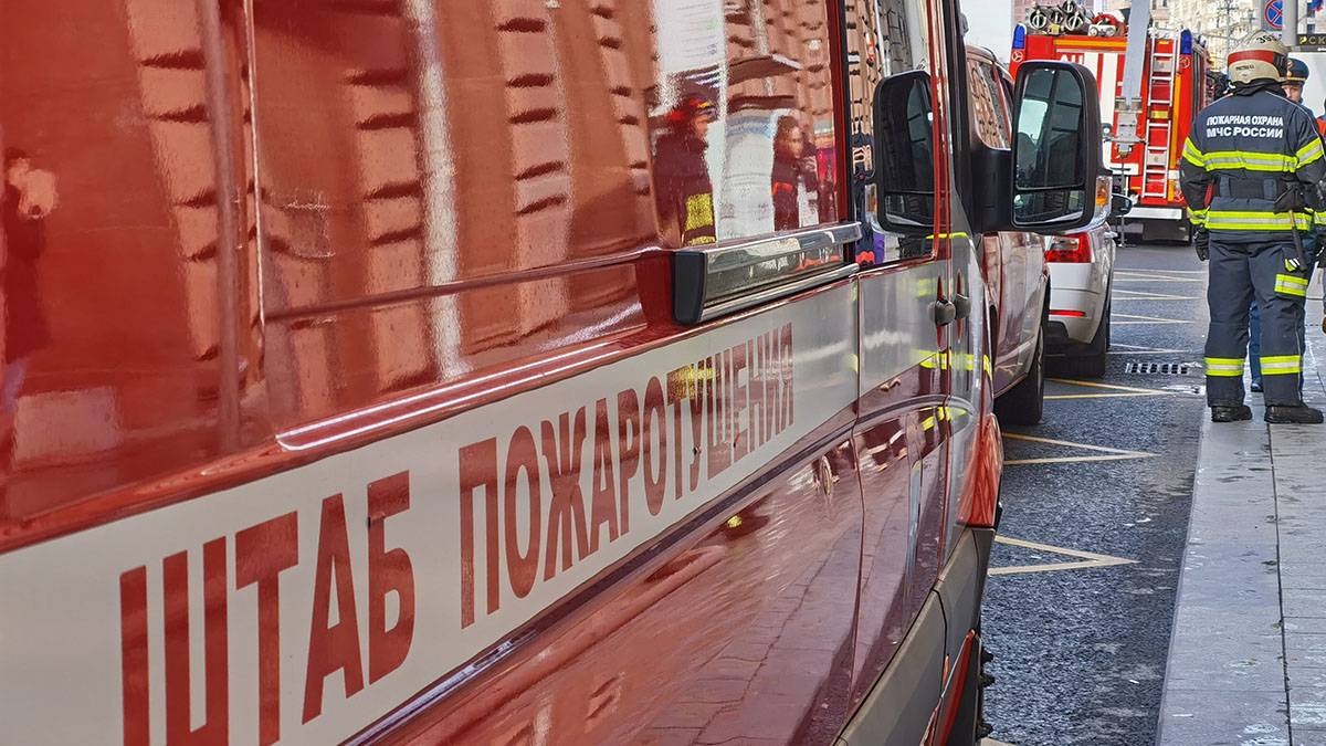 Появились подробности крупного пожара на Симферопольском шоссе