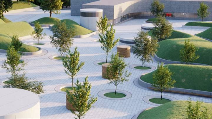 Территорию возле станции БКЛ «Кунцевская» в столице благоустроят Территорию возле станции БКЛ «Кунцевская» в столице благоустроят