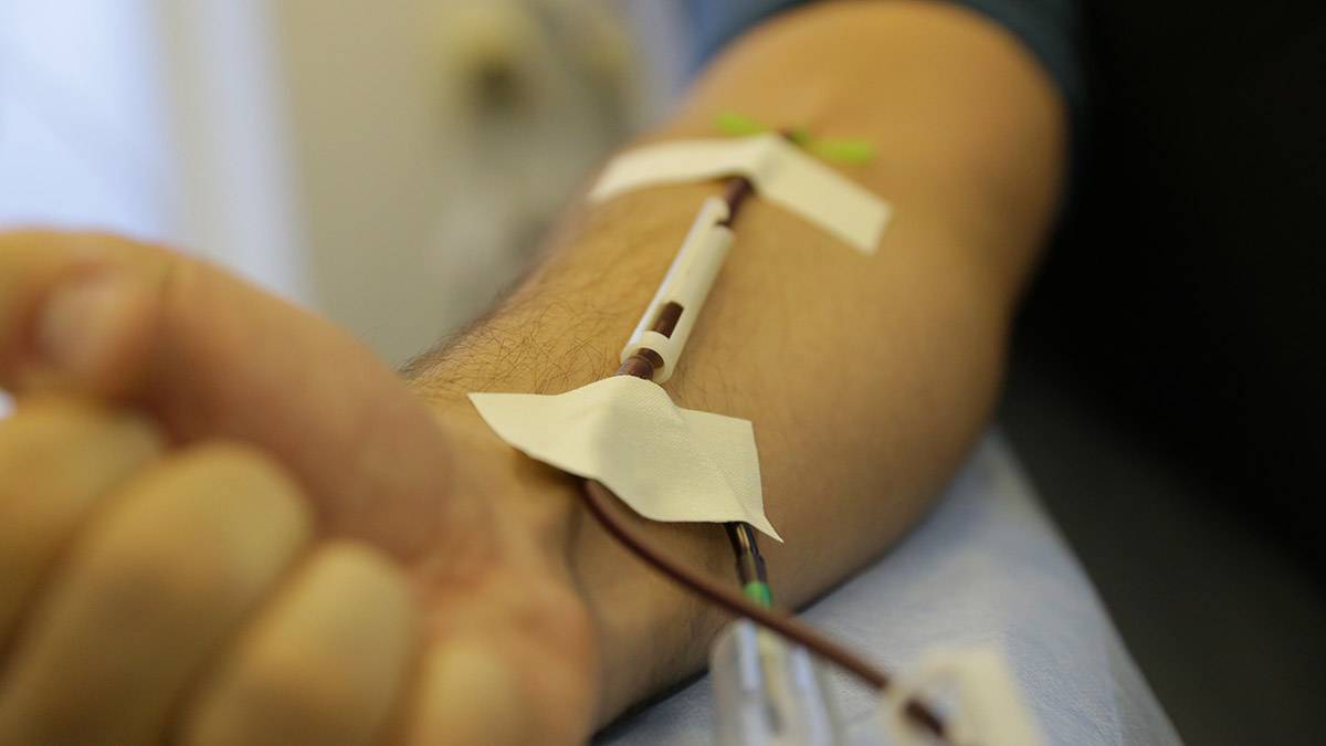 Почти 200 литров донорской крови сдали сотрудники Росгвардии в Москве с начала года