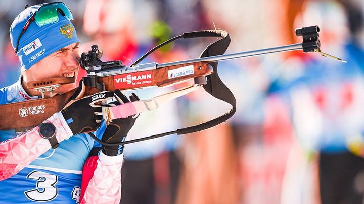 Сборная России выиграла супермикст на этапе Кубка мира по биатлону