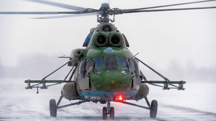 Российская армия сбила два украинских вертолета Ми-8 в районе Мариуполя
