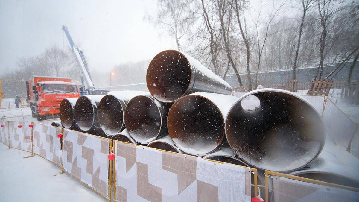 Завершилась реконструкция газопровода на двух улицах ВАО