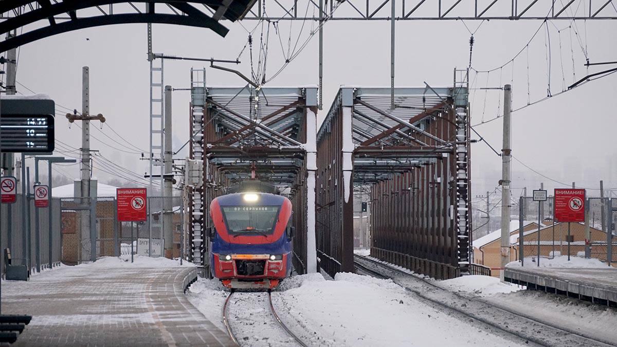 Расписание поездов на МЦД-2 изменится 28–30 января из-за строительства ТПУ «Рижская»