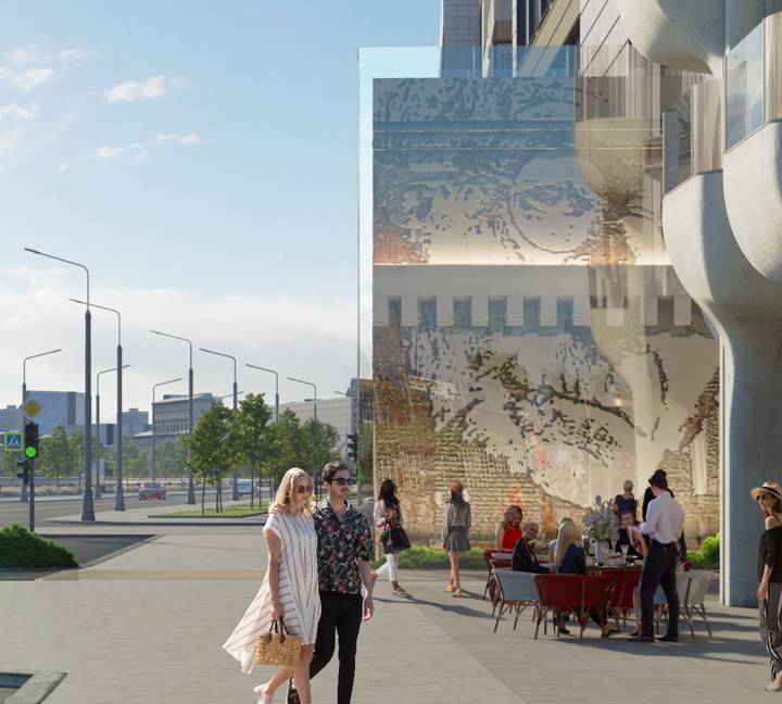 Работы по сохранению стены с портретом Германа Гессе стартовали в столице