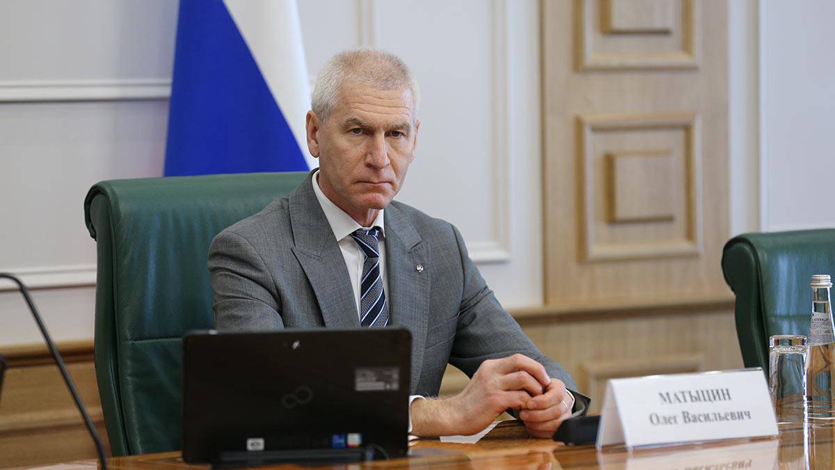 РБК: Власти обсудят смену главы Минспорта Олега Матыцина