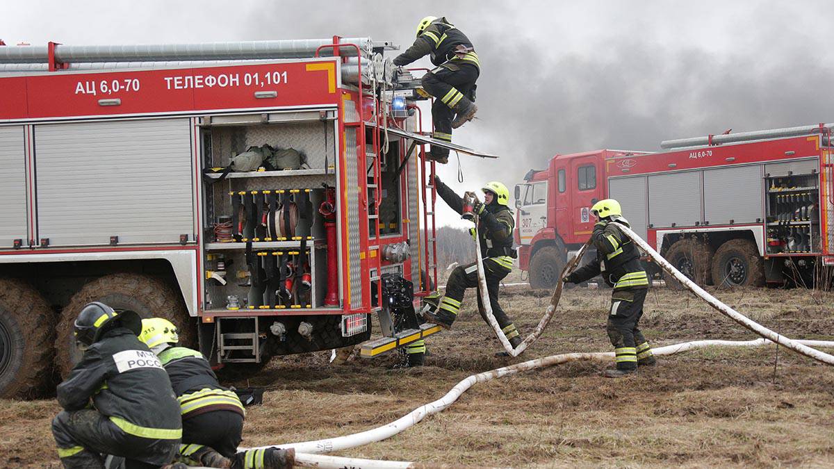 Пожар в курганской деревне Логоушка ликвидировали