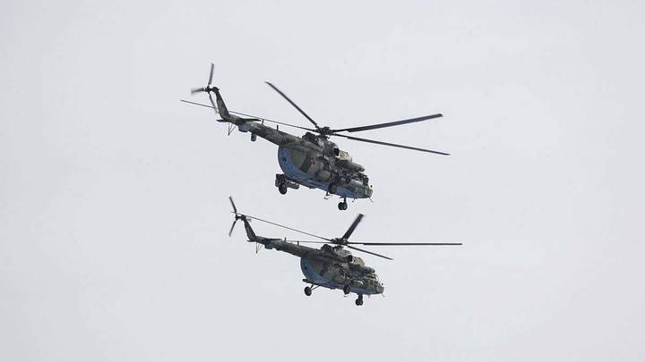 Вертолет Ми-8 МЧС России вылетел на место обрушения жилого дома на Сахалине