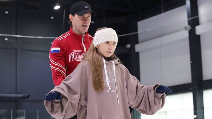 Олимпийские фигуристы провели мастер-класс для ребят из проекта «Давай ДруЖИТЬ!»