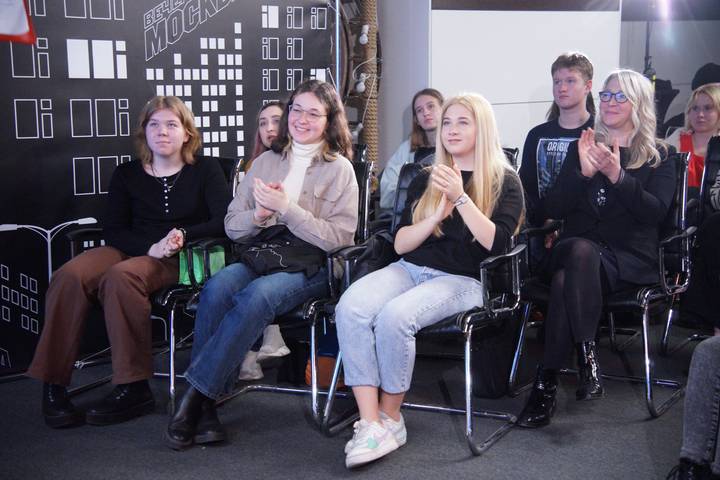 Школьникам рассказали об особенностях сетевого вещания в конвергентной редакции