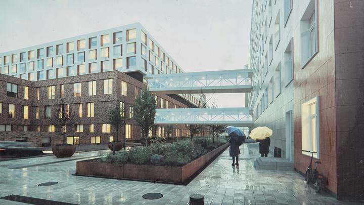 Проект нового медицинского комплекса МКНЦ им. Логинова