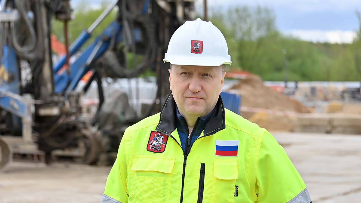 Андрей Бочкарев: Стартовали работы по благоустройству территории возле здания скоропомощного комплекса для ГКБ им. Боткина