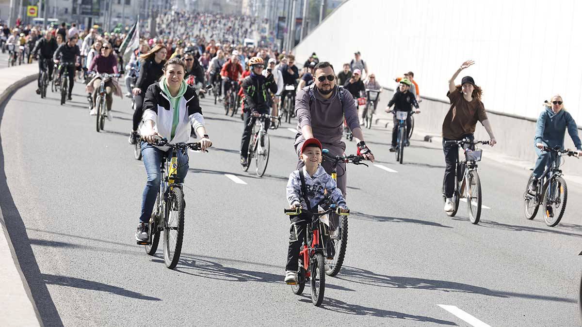 Движение на Садовом кольце перекроют 21 мая из-за велофестиваля
