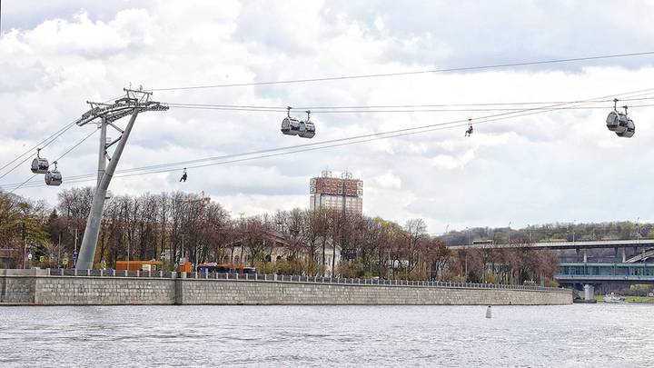 Московскую канатную дорогу закроют с 17 по 25 октября