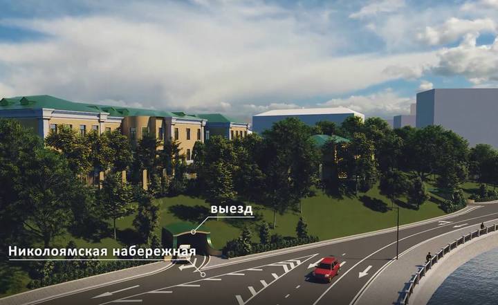 Подземную парковку планируется построить для усадьбы в Шелапутинском переулке