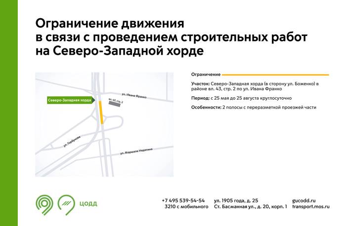 Дептранс анонсировал перекрытие движения на ряде улиц в Москве