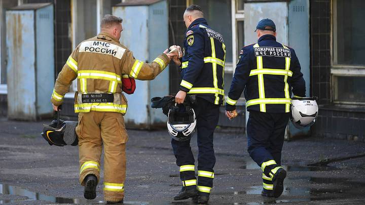 Пожар в ресторанно-гостиничном комплексе в Раменском локализовали