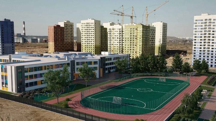 Проект школы-гиганта на 1150 мест в Некрасовке