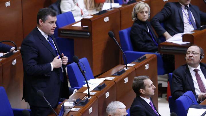 На пленарном заседании Парламентской ассамблеи Совета Европы / Фото: Михаил Джапаридзе/ТАСС На пленарном заседании Парламентской ассамблеи Совета Европы / Фото: Михаил Джапаридзе/ТАСС