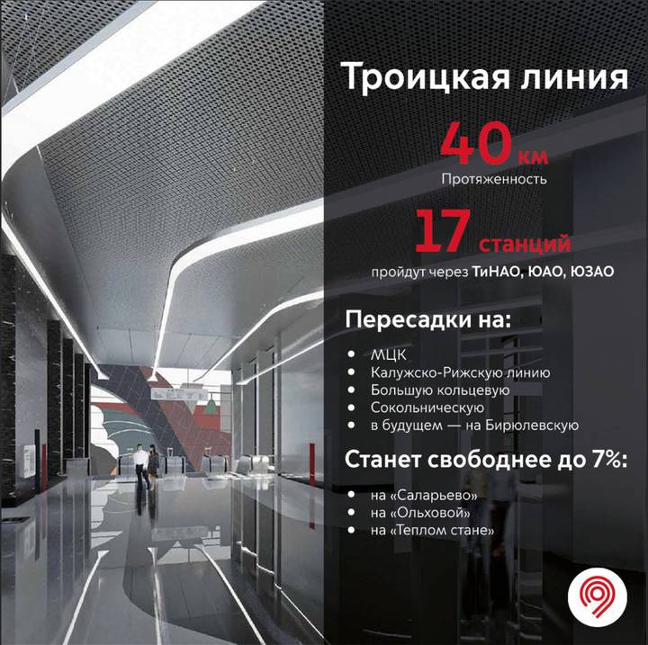 Собянин рассказал о ходе строительства Троицкой линии метро