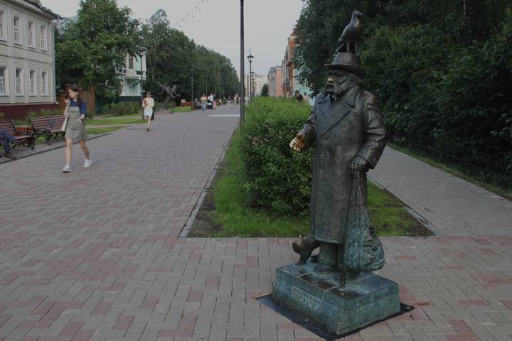 Памятник С. Писахову / Фото: Арина Богуславская