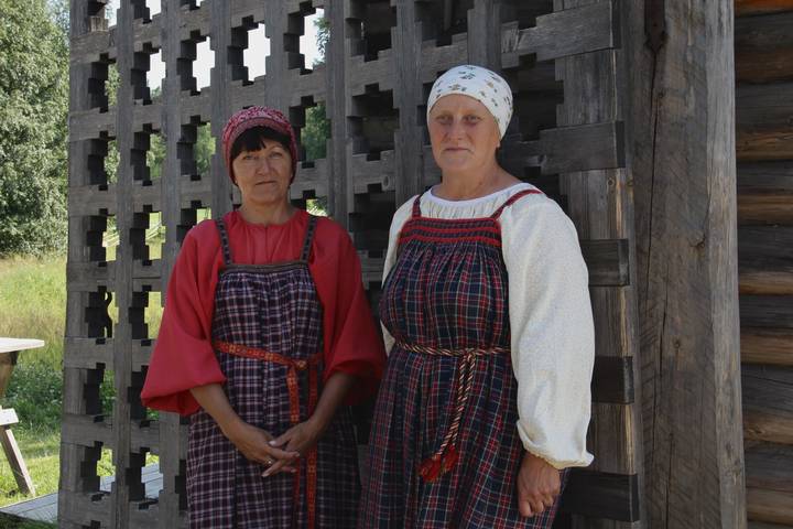 Женщины в поморской одежде / Фото: Арина Богуславская