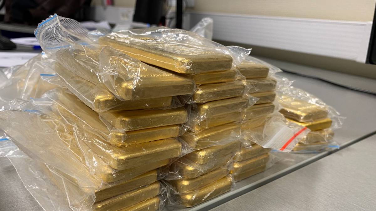 Контрабандистов с золотом на 800 миллионов рублей задержали в аэропорту Внуково