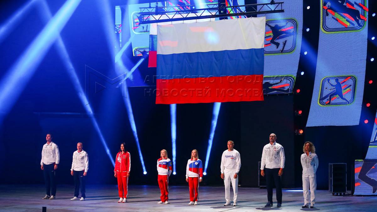 Огонь Всероссийской спартакиады сильнейших спортсменов зажгли в Москве
