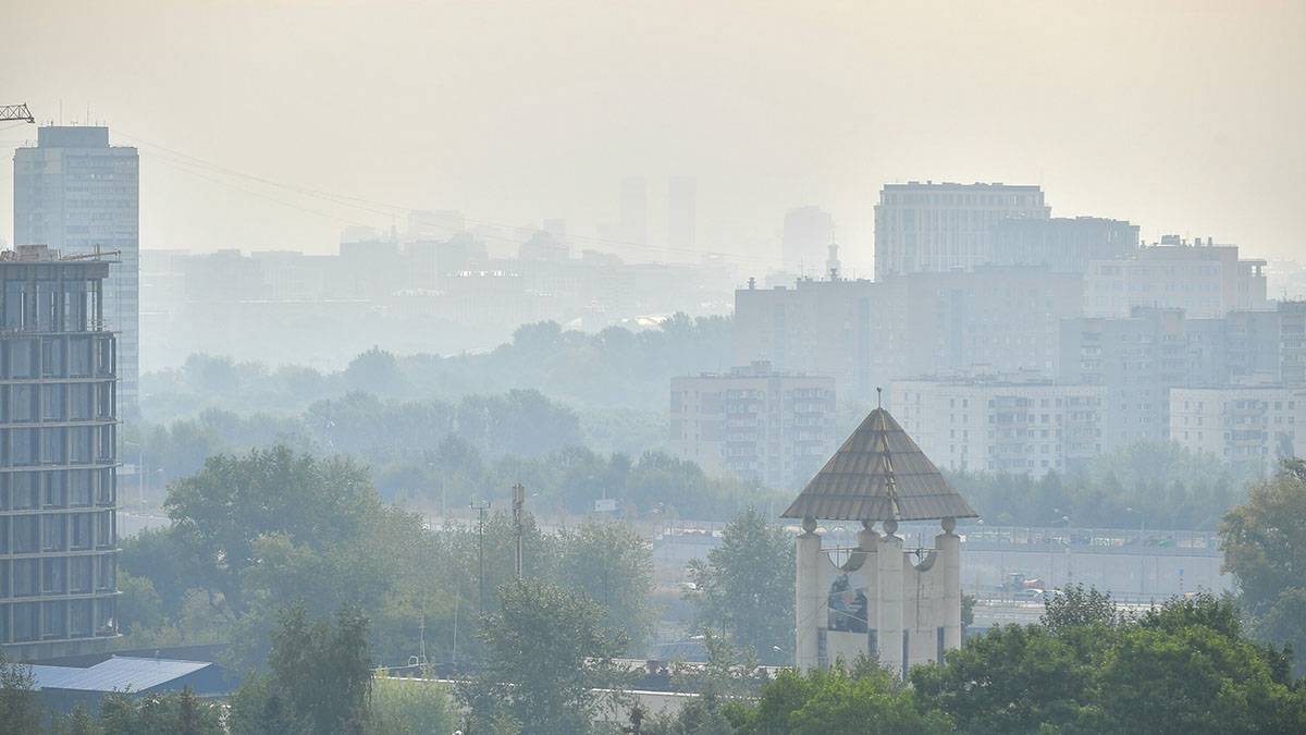 Синоптик Тишковец сообщил об увеличении количества смога в Москве