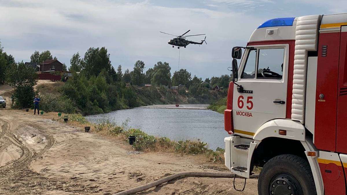 Режим ЧС из-за лесных пожаров ввели в Рязанской области 