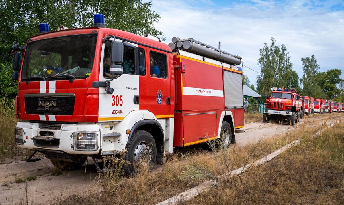 Группировку Москвы в Рязанской области усилили 600 единицами поливомоечной техники 
