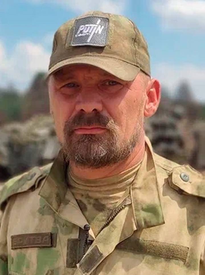 Майор Народной милиции ЛНР Михаил Понаморев / Фото: Минобороны РФ