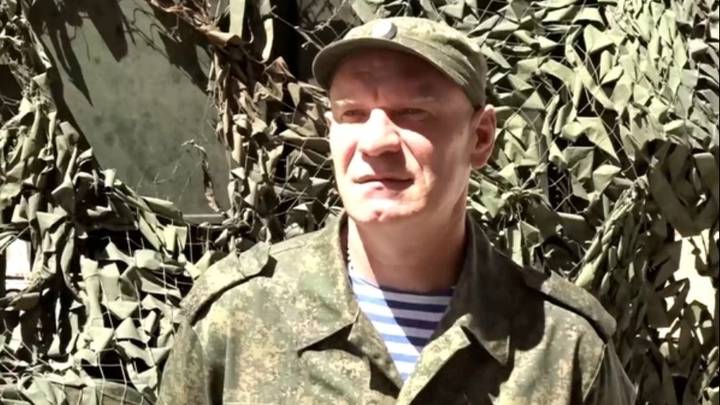 Огнеметчик подразделения 1-го армейского корпуса Народной милиции ДНР Николай Мастеренко / Фото: Минобороны РФ