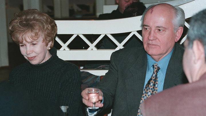 Mikhail dan Raisa Gorbachev, 1999  Rumah Jurnalis / Foto: Sergey Shakhidzhanyan / Evening Moscow