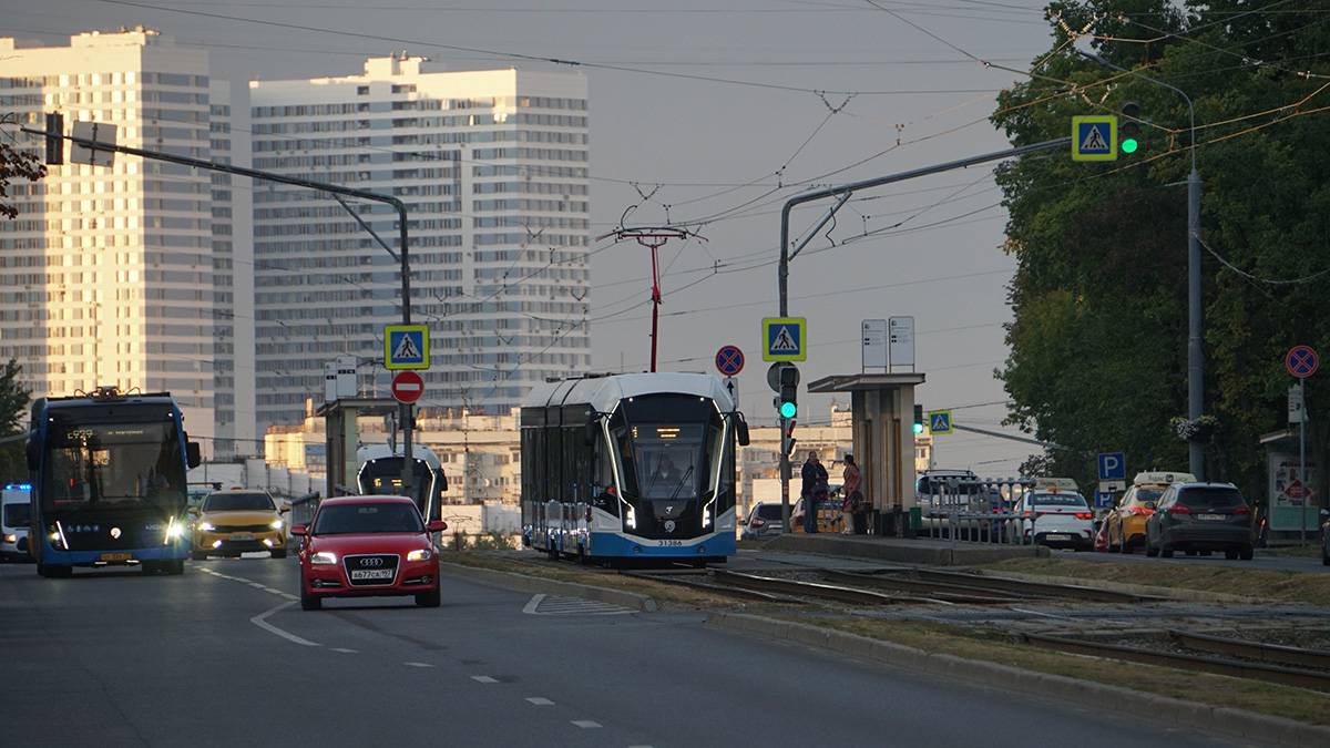 Некоторые трамваи не будут ходить к метро «Сокол» и в Братцево с 1 октября