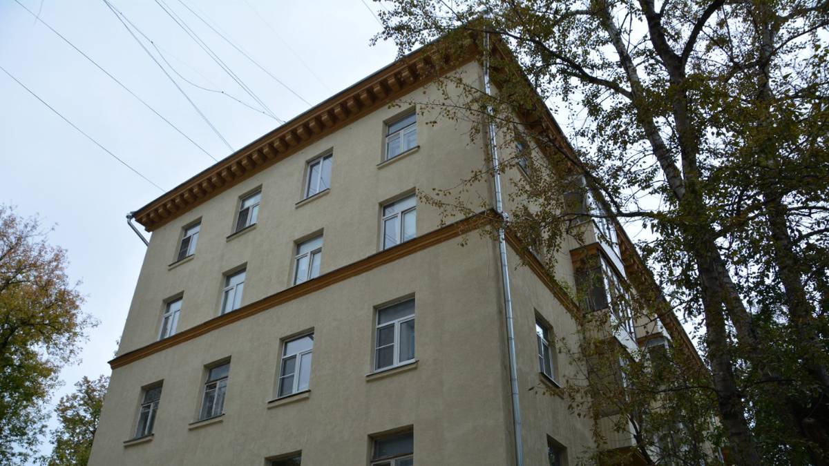 Капитальный ремонт исторического дома на западе Москвы завершат в октябре