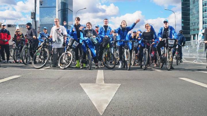 В Московском Осеннем велофестивале приняли участие свыше 30 тысяч человек
