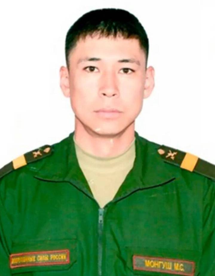 Старший сержант Максим Монгуш